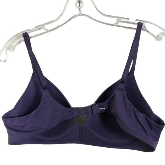VICTORIA'S SECRET Purple Wire Lined Demi Bra 30B - Picture 3 of 6